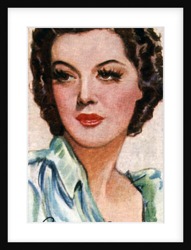 Rosalind Russell, (1907-1976), American film and stage actress by Anonymous