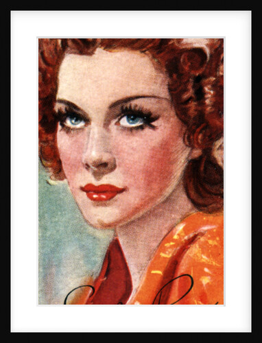 Shirley Ross, (1913-1975), American film actress by Anonymous