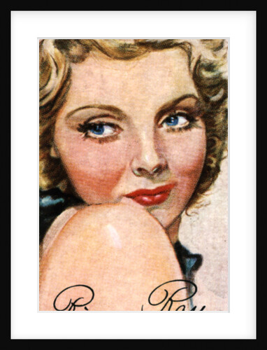 René Ray (1911-1993), British actress by Anonymous