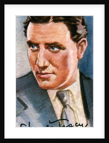 Spencer Tracy, (1900-1967), two time Academy Award winning American film actor by Anonymous