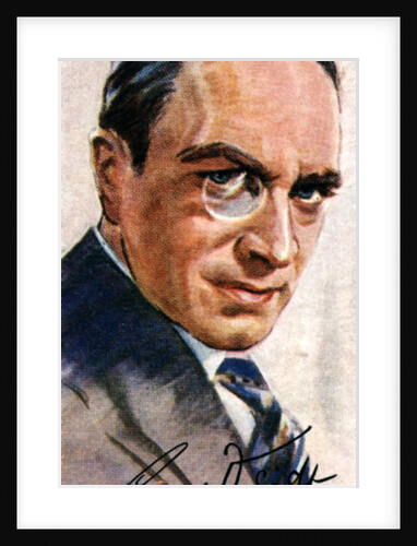 Conrad Veidt, (1893-1943), German actor by Anonymous