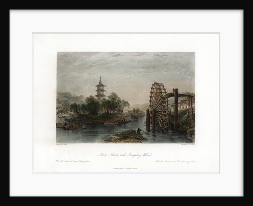 'Melon Islands, and Irrigating Wheel', China by Henry Adlard