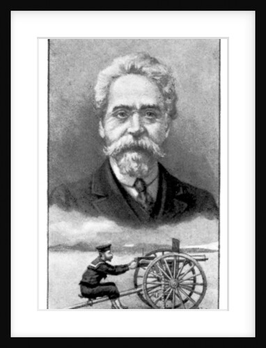 Sir Hiram Stevens Maxim, inventor of the Maxim Gun by Anonymous