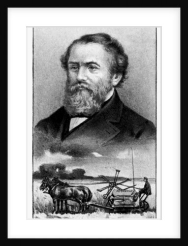Cyrus Hall McCormick, Irish American farmer, inventor, businessman, and marketer by Anonymous