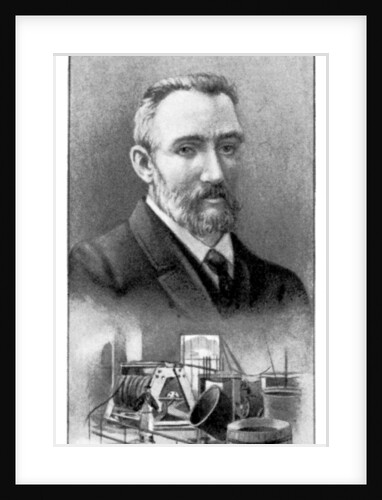 Pierre Curie, French physicist by Anonymous
