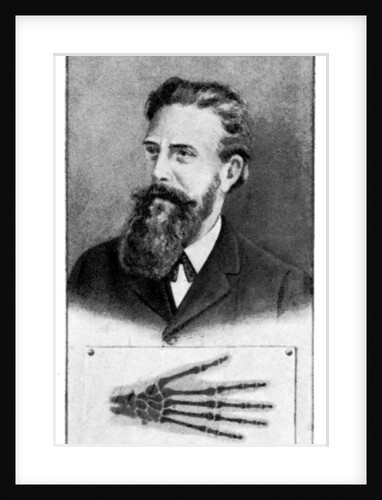 Wilhelm Conrad Roentgen, German physicist by Anonymous