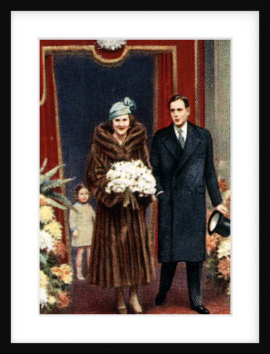 The marriage of the Duke and Duchess of Kent, November 1934 by Anonymous