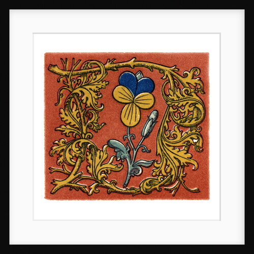 Initial letter 'D', second half of the fifteenth century by Henry Shaw