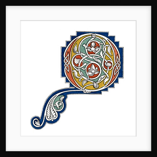 Initial letter 'Q' by Henry Shaw