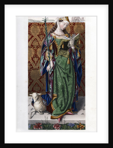 Saint Agnes by Henry Shaw