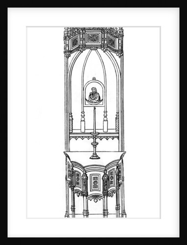 Altar, c15th century? by Henry Shaw
