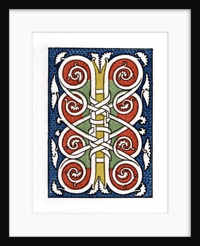 Initial letter 'I' by Henry Shaw