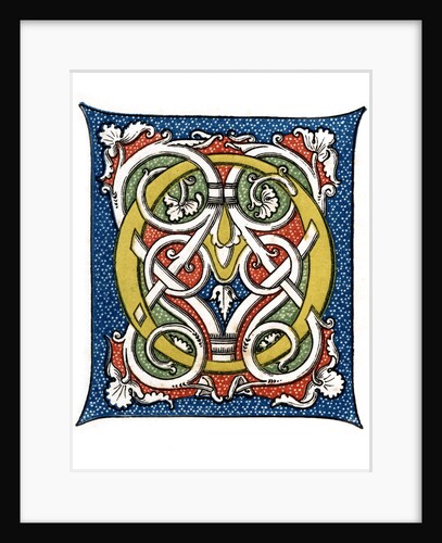 Initial letter 'O' by Henry Shaw