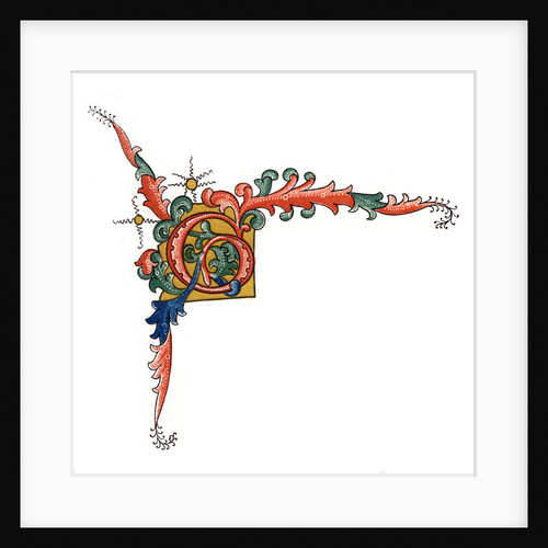 Initial letter 'G' by Henry Shaw