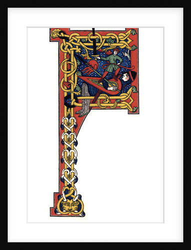 Initial letter 'F' by Henry Shaw