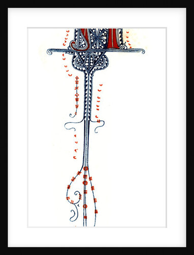 Initial letter 'A' by Henry Shaw