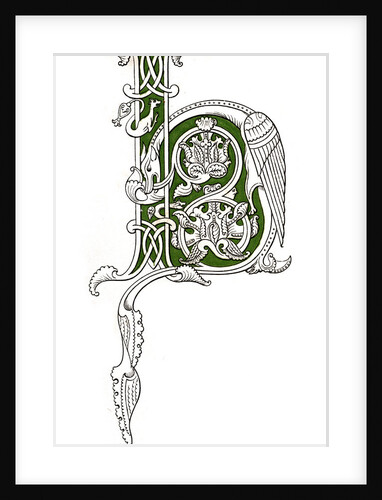 Initial letter 'H' by Henry Shaw