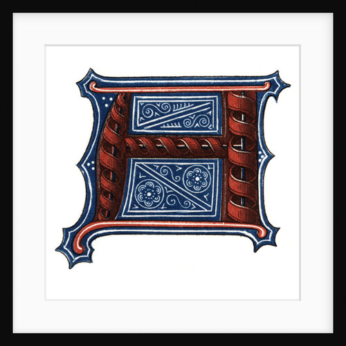 Initial letter 'A' by Henry Shaw