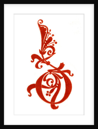 Initial letter 'D' by Henry Shaw