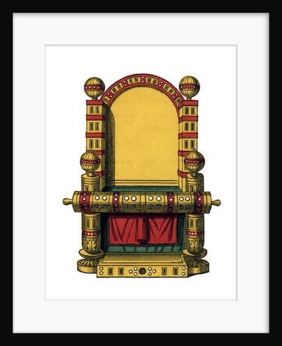 Throne of state by Henry Shaw