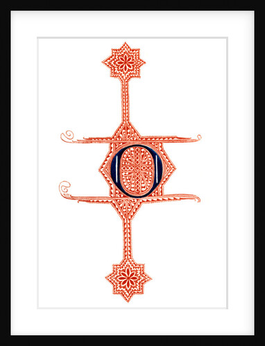 Initial letter 'O' by Henry Shaw