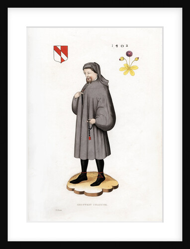 Geoffrey Chaucer by Henry Shaw
