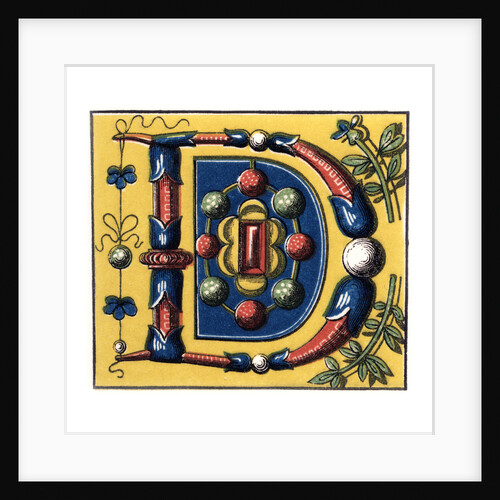 Initial letter 'D' by Henry Shaw