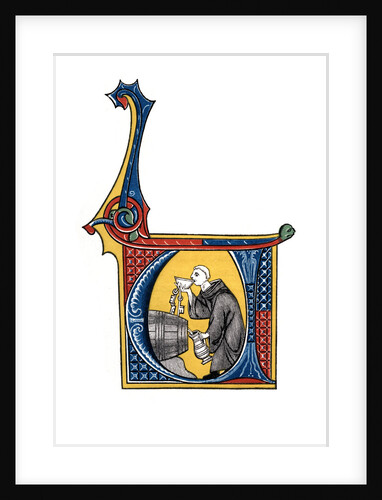 Initial letter 'U' by Henry Shaw