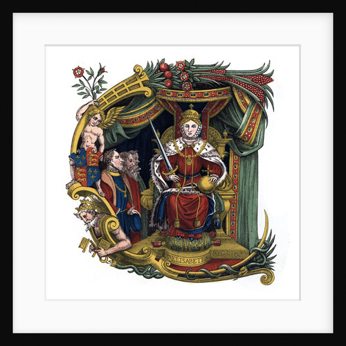 Initial letter 'C' by Henry Shaw