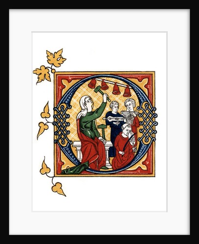 Initial letter 'O' by Henry Shaw