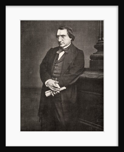 Ernest Renan, French philosopher and writer by Antoine-Samuel Adam-Salomon