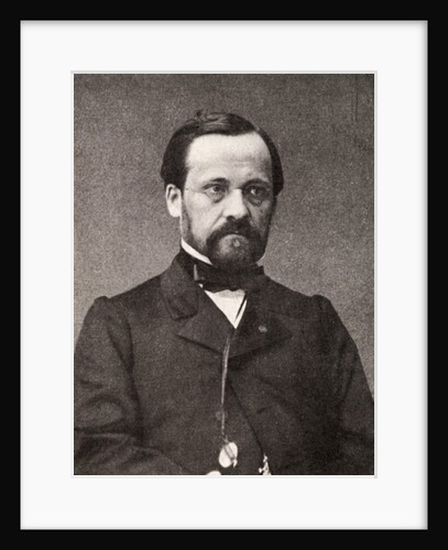 Louis Pasteur, French microbiologist and chemist by Anonymous