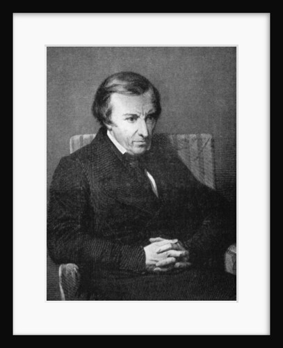 Hughes Felicite Robert de Lamennais, French philosophical and political writer by Lecomte