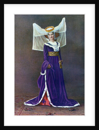 Female dress from the time of Henry VI by Anonymous