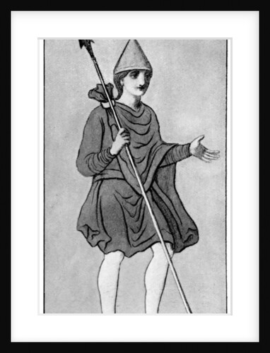 The Saxon mantle, showing method of fastening by Anonymous