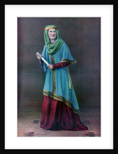 Saxon lady by Anonymous