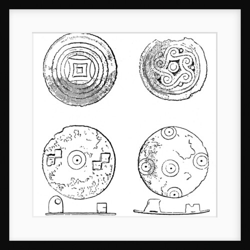 Saxon fibulae by Anonymous