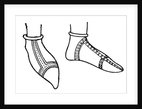 Norman shoes by Anonymous