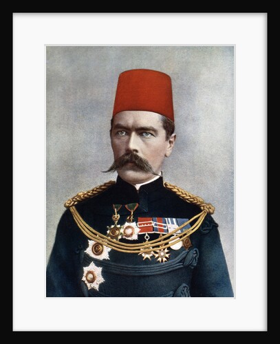 Horatio Herbert Kitchener, 1st Earl Kitchener, British Field Marshal, diplomat and statesman by G Lekegian