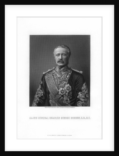 Charles George Gordon, British soldier and administrator by G Cook