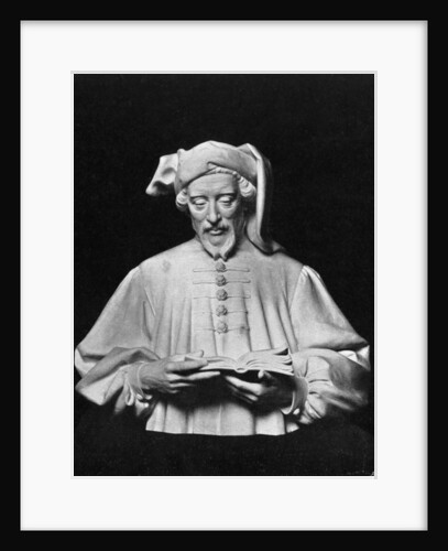 Geoffrey Chaucer, English author, poet, philosopher, bureaucrat, and diplomat by George Frampton