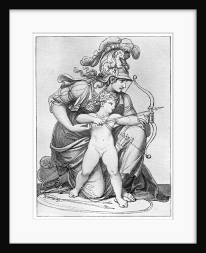 Minerva Directing the Arrow of Cupid' by Richard Cosway