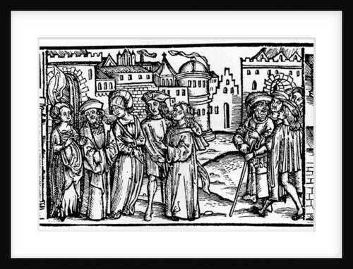 A folio from Boethius, Consolation of Philosophy by Johann Gruninger