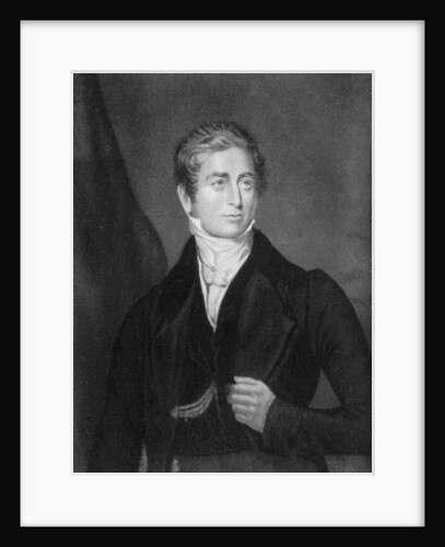 Sir Robert Peel, 2nd Baronet, British Prime Minister by George Baxter