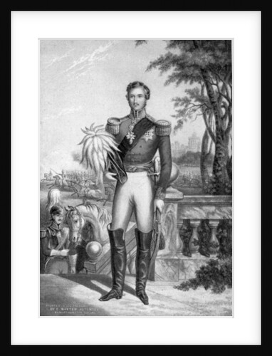 Prince Albert of Saxe-Coburg and Gotha, consort of Queen Victoria by George Baxter