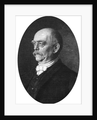 Otto von Bismarck, Duke of Lauenburg, German statesman by Anonymous