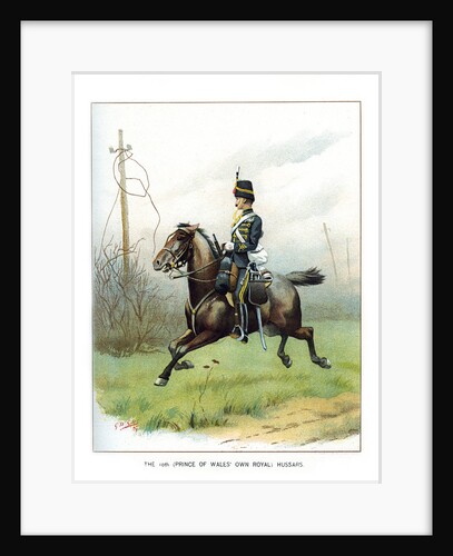 The 10th (Prince of Wales' Own Royal) Hussars by Geoffrey Douglas Giles