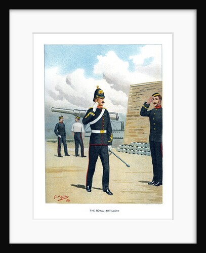 The Royal Artillery by Geoffrey Douglas Giles