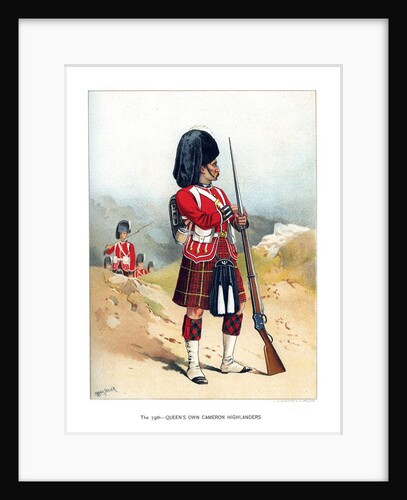 The 79th Queen's Own Cameron Highlanders by Frank Teller