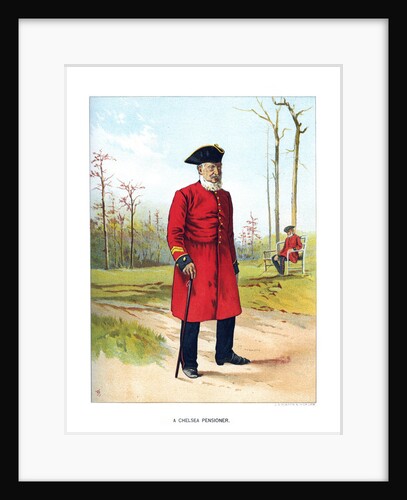 Chelsea Pensioner by Geoffrey Douglas Giles
